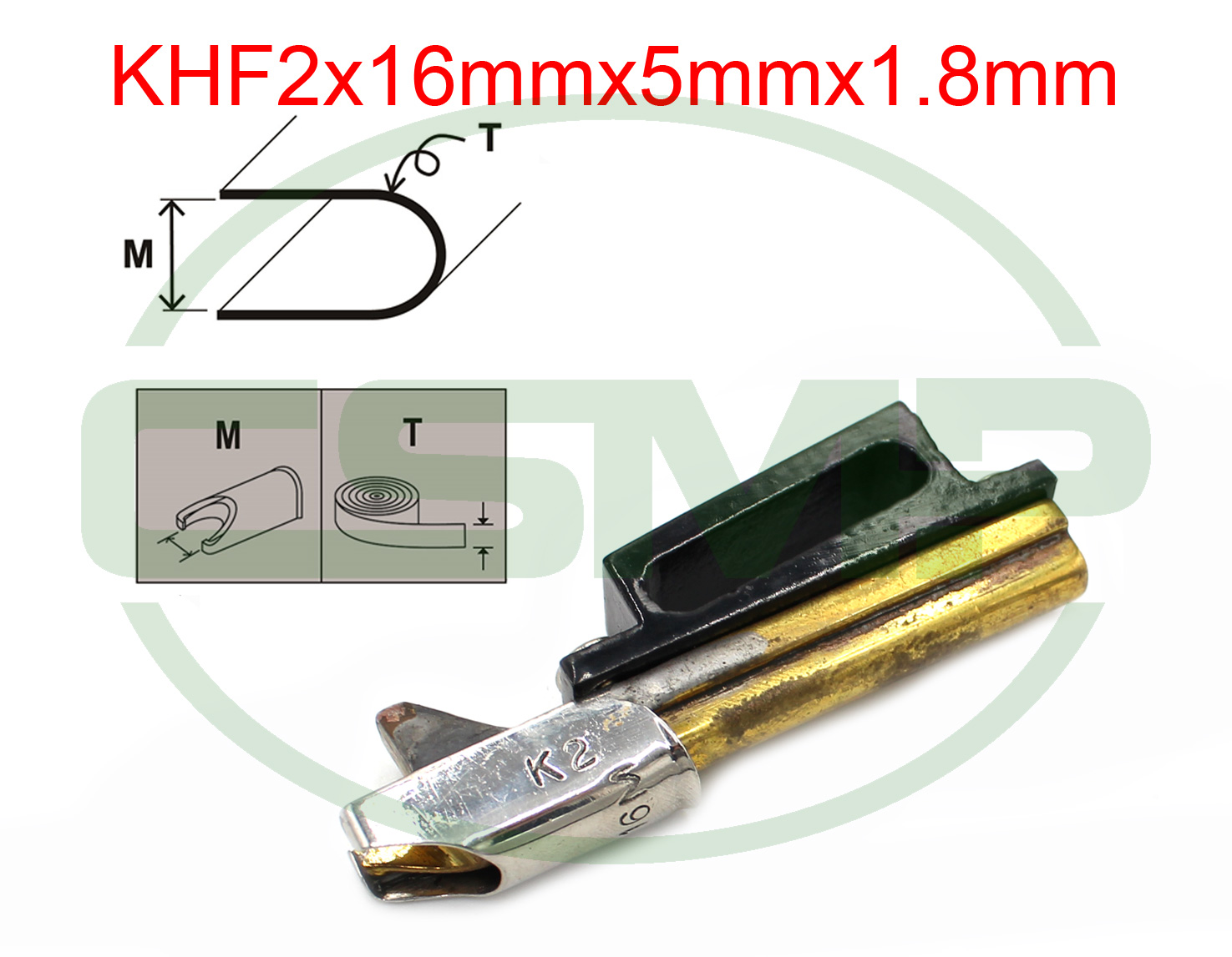 KHF2X16X5 1.8mm RAW EDGE SHELL BINDER
