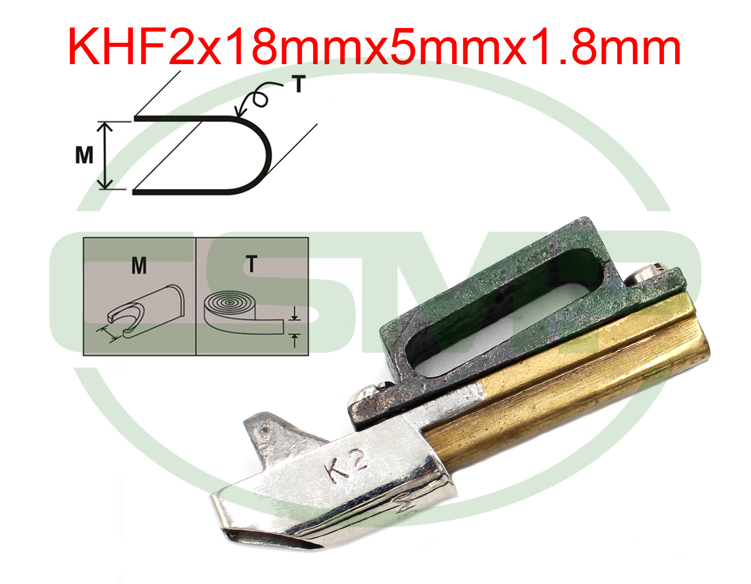 KHF2X18X5 1.8mm RAW EDGE SHELL BINDER