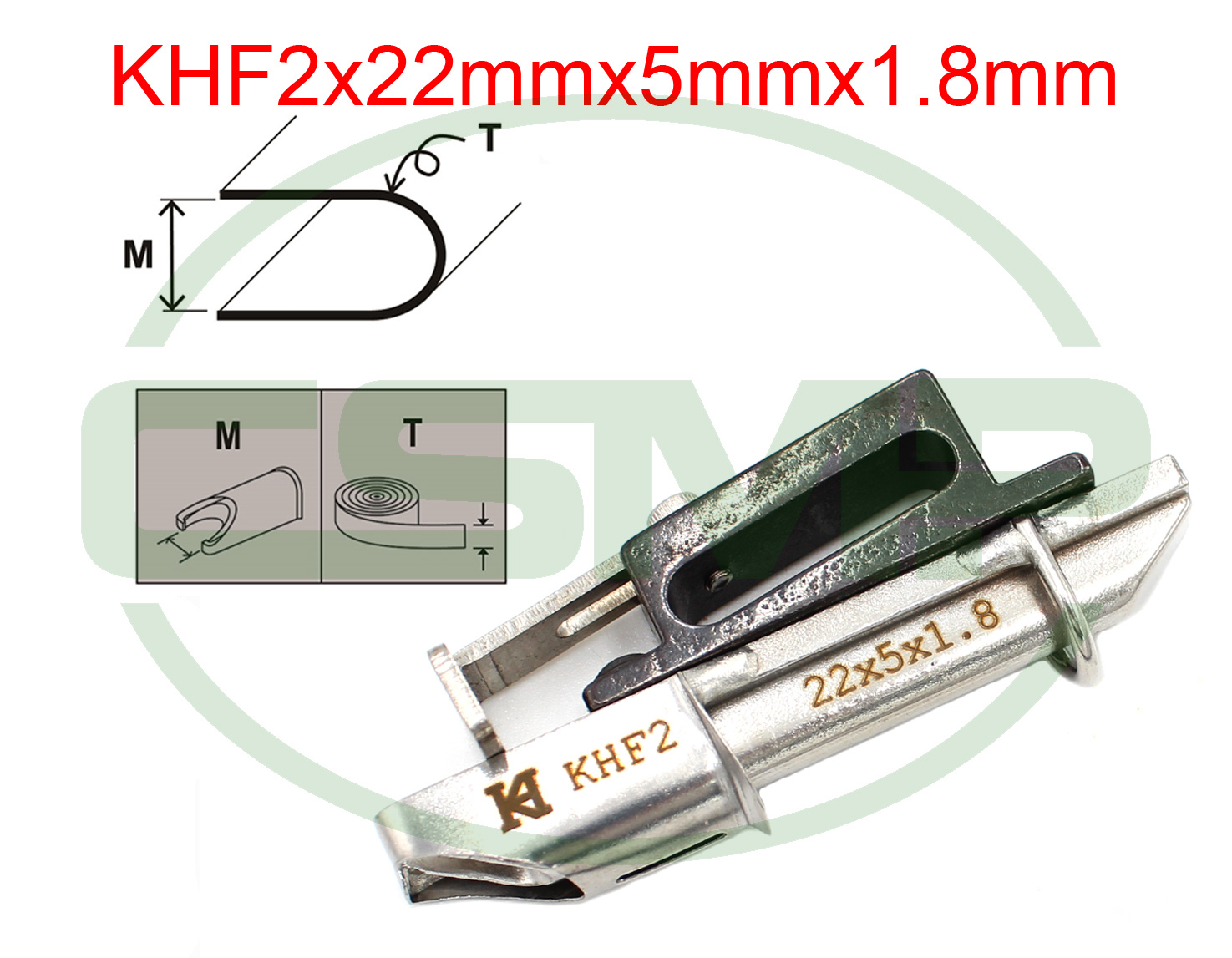 KHF2X22X5 1.8mm RAW EDGE SHELL BINDER