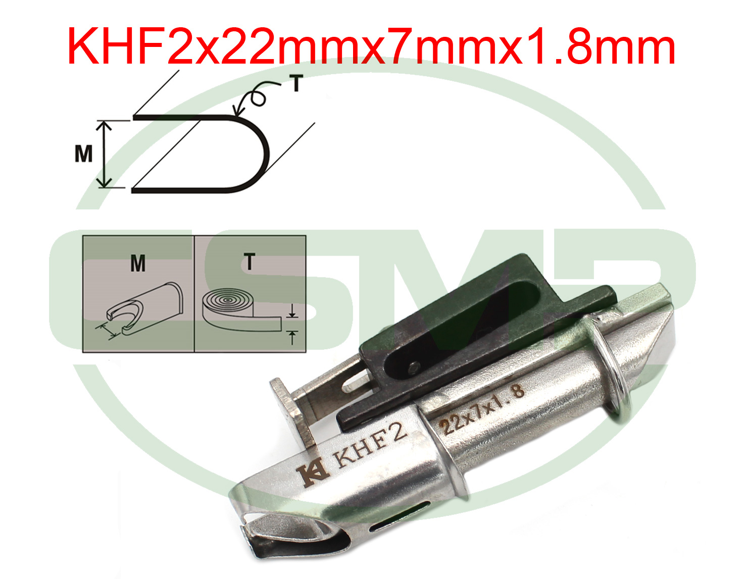 KHF2X22X7 1.8mm RAW EDGE SHELL BINDER