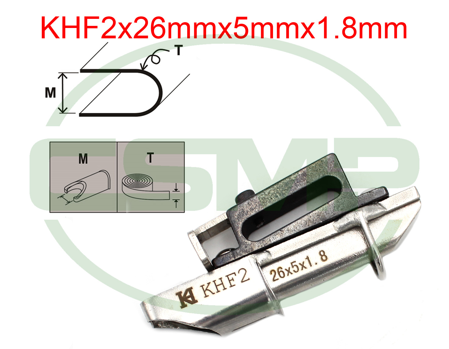 KHF2X26X5 1.8mm RAW EDGE SHELL BINDER