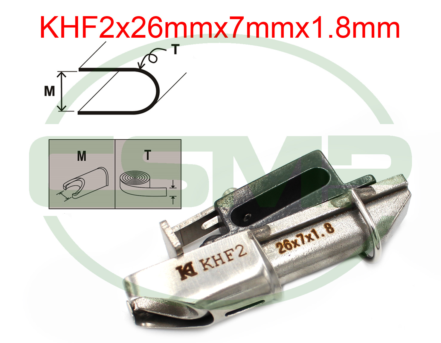 KHF2X26X7 1.8mm RAW EDGE SHELL BINDER