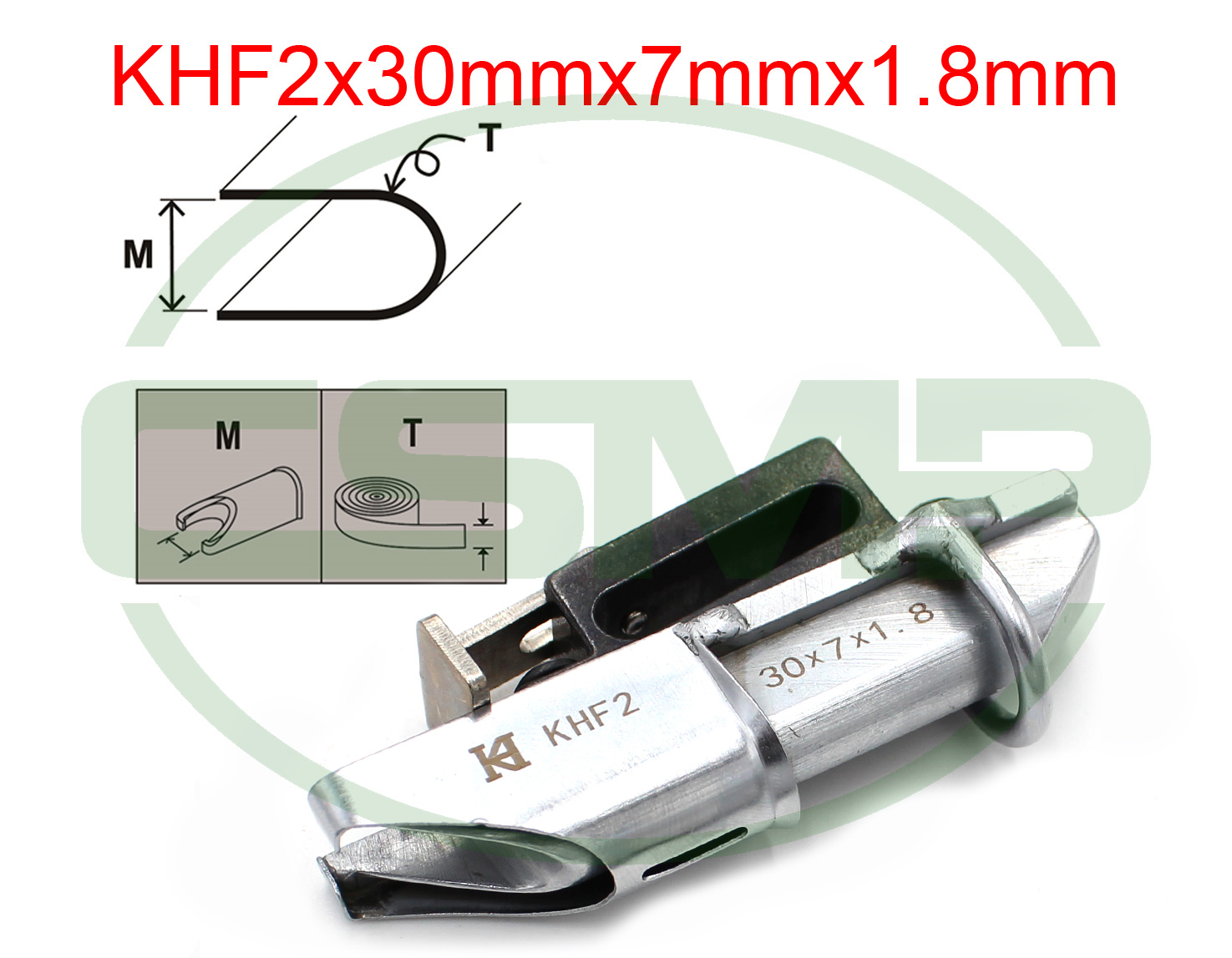 KHF2X30X7 1.8mm RAW EDGE SHELL BINDER