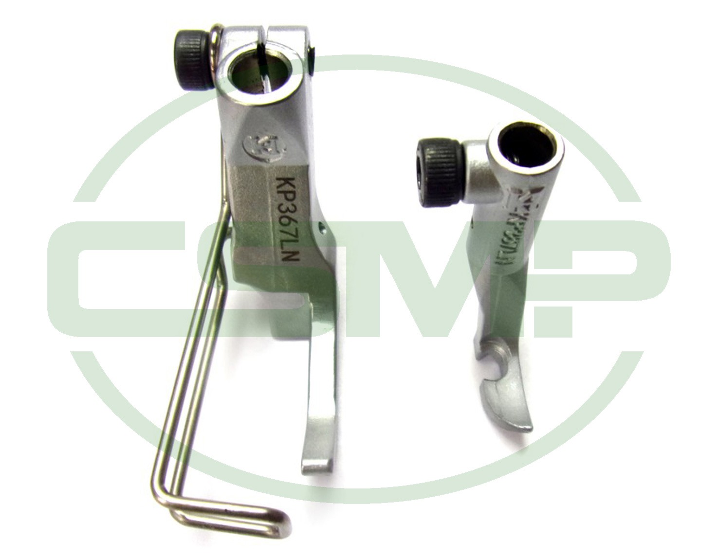 KP367LN LEFT CORDING FOOT SET ADLER 467  INCLUDES INNER AND OUTER FOOT
