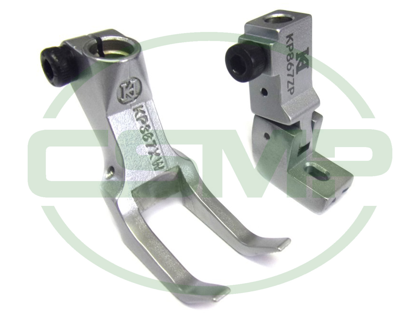 KP867ZP INVISIBLE ZIP FOOT SET ADLER 867 INCLUDES INNER AND OUTER FOOT