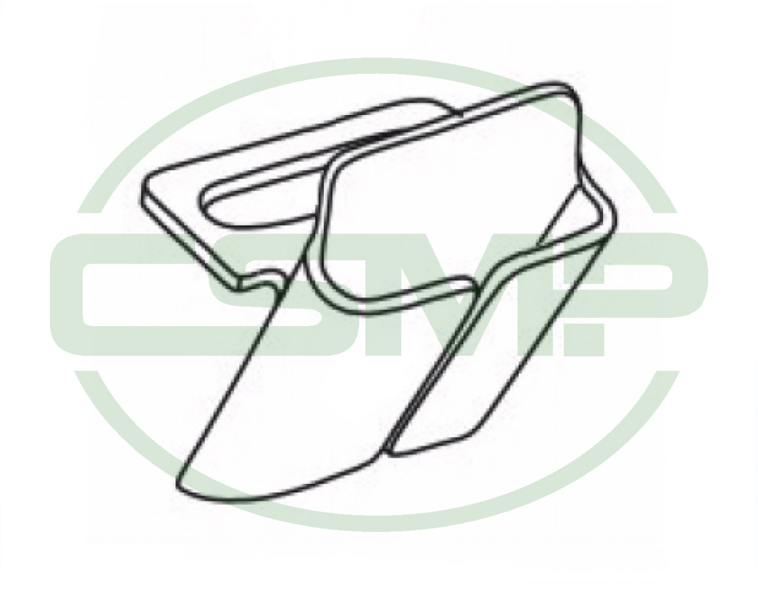 KR12TX7/8"=22MM TAPE GUIDE FOR KR12F FOOT