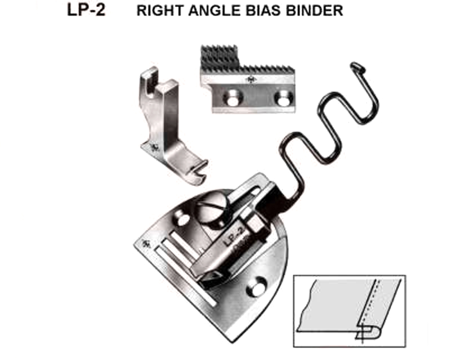 LP-2X10-5MM RAW EDGE BINDER