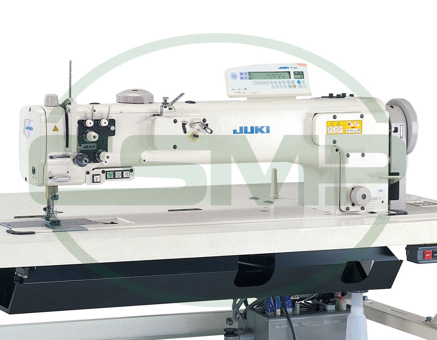 JUKI LU-2216N-AASB7 HEAD LONG ARM PNEUMATIC FOOT LIFTER