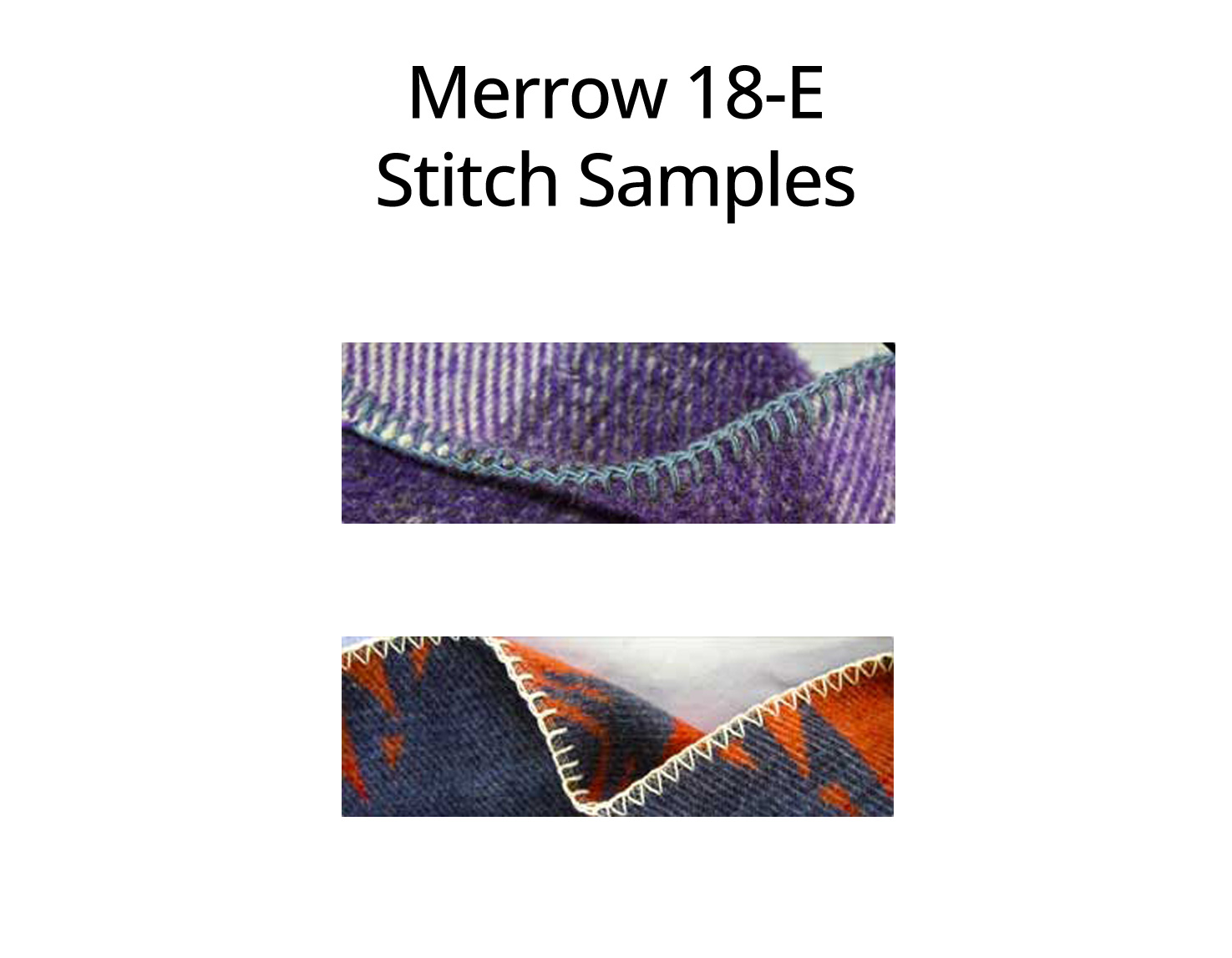 MERROW 18E BLANKET STITCH MACHINE HEAD ONLY