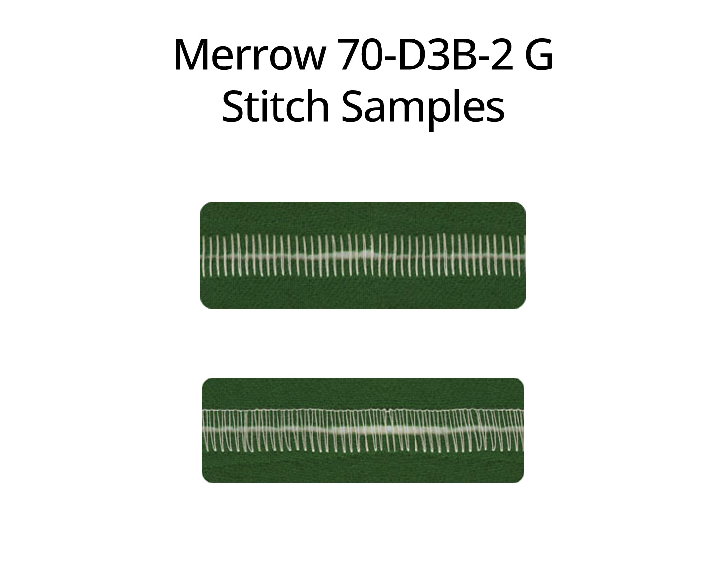 MERROW 70-D3B-2 G OVERLOCK M/CH HEAD ONLY