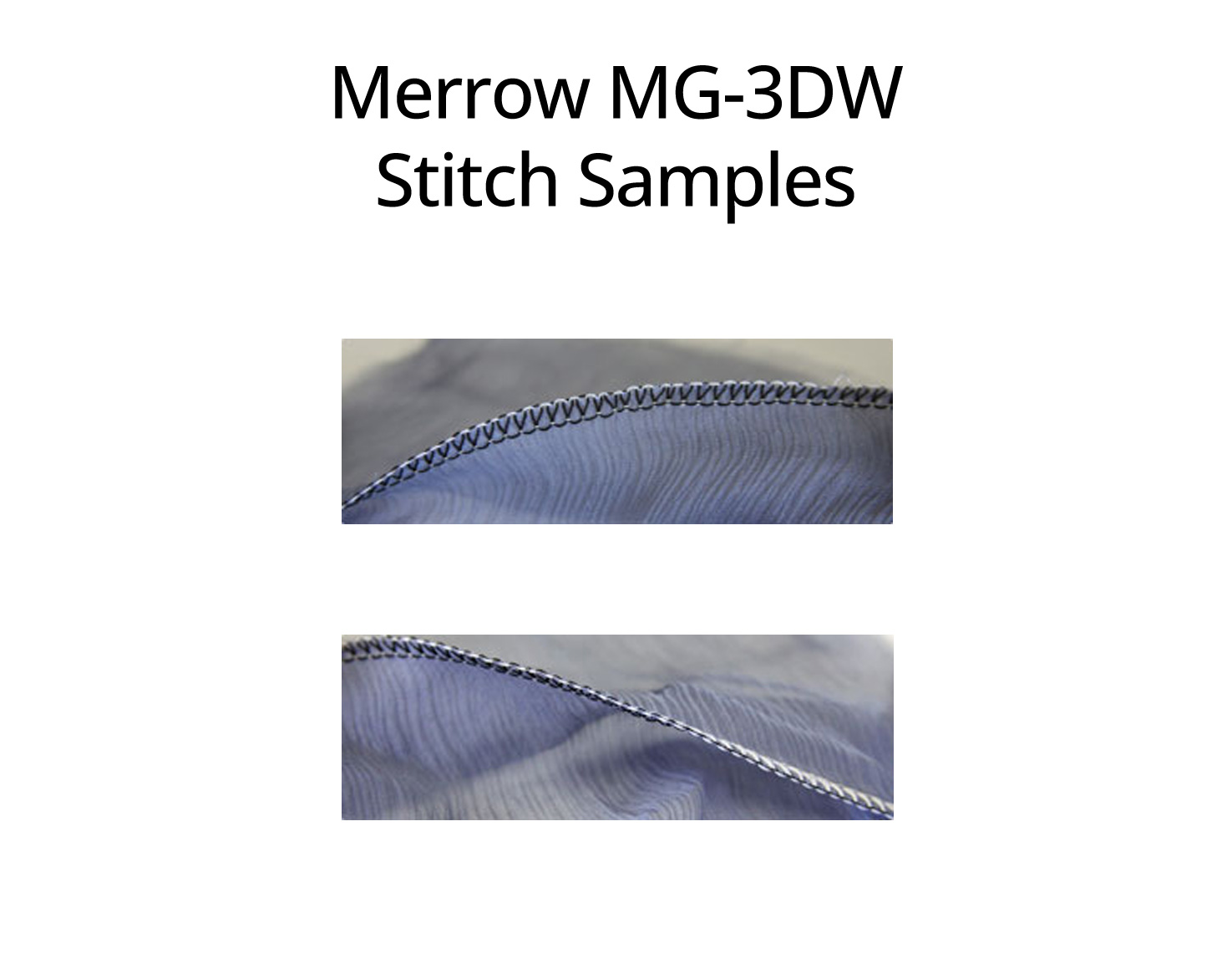 MERROW MG-3DW-2 OVERLOCK M/CH HEAD ONLY