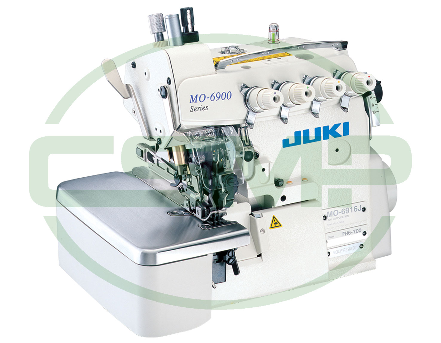 JUKI MO-6914J-CH6-700 4 THREAD TOP FEED OVER LOCK HEAD ONLY