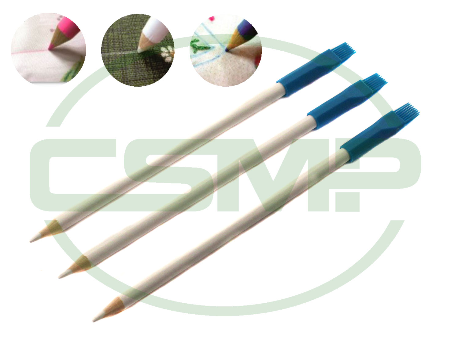 MP170-W(P) MARKING PENCILS - 3 PENS WHITE