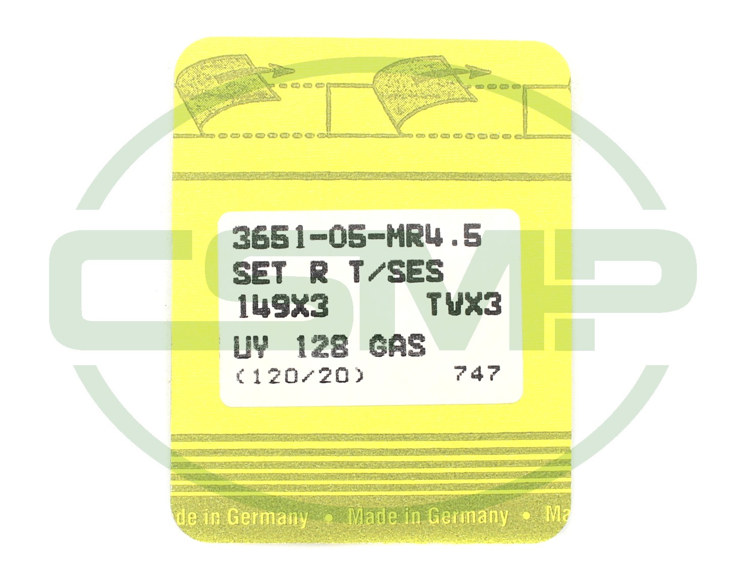MR4.5 UY128GAS FFG SIZE 120 PACK OF 10 NEEDLES SINGER DISCONTINUED