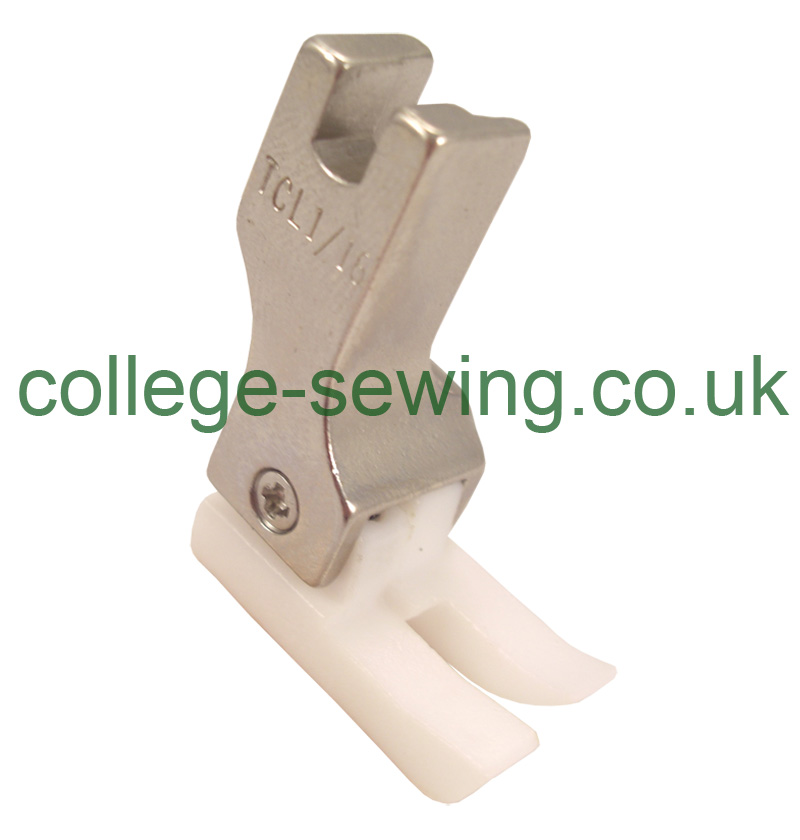 MT221 1/16"=1.6MM LEFT TEFLON COMPENSATING FOOT