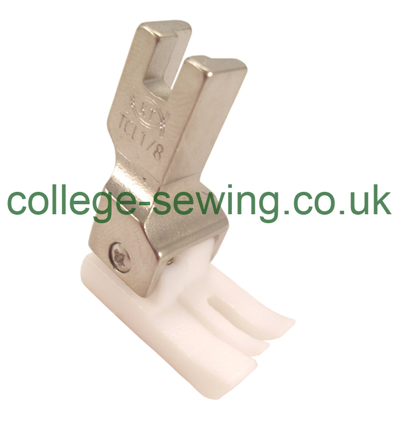MT222 1/8"=3MM LEFT TEFLON COMPENSATING FOOT