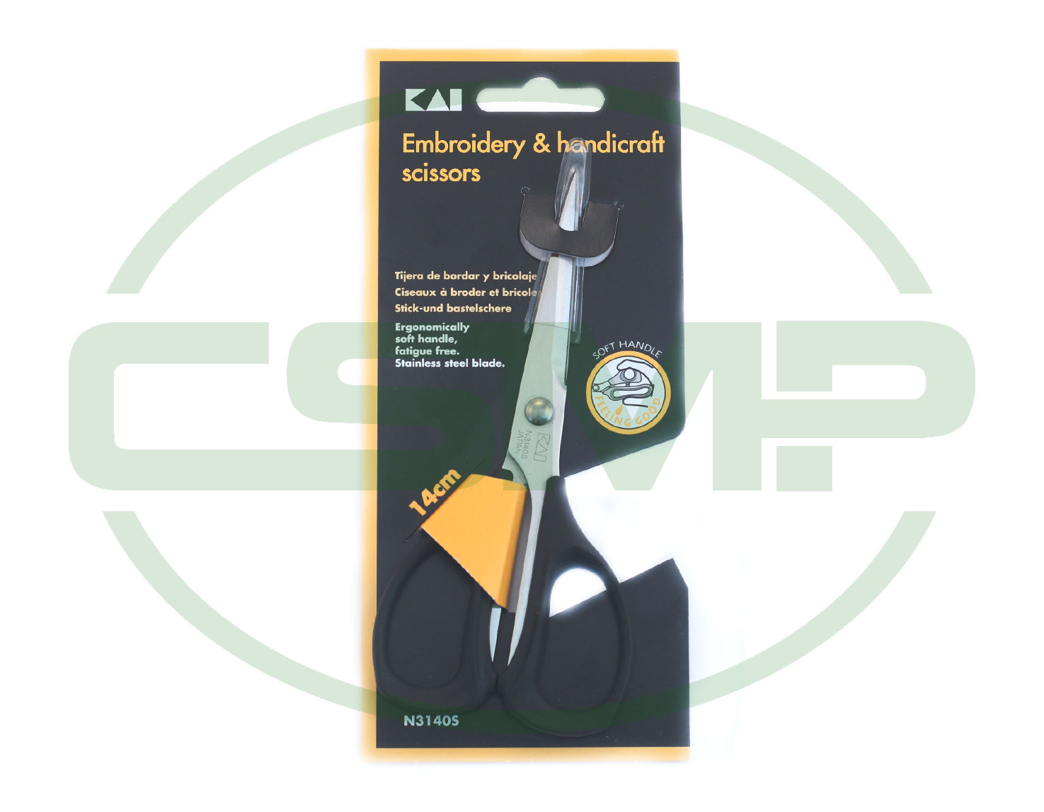 N3140S KAI 14CM 5.5" EMBROIDERY SCISSOR