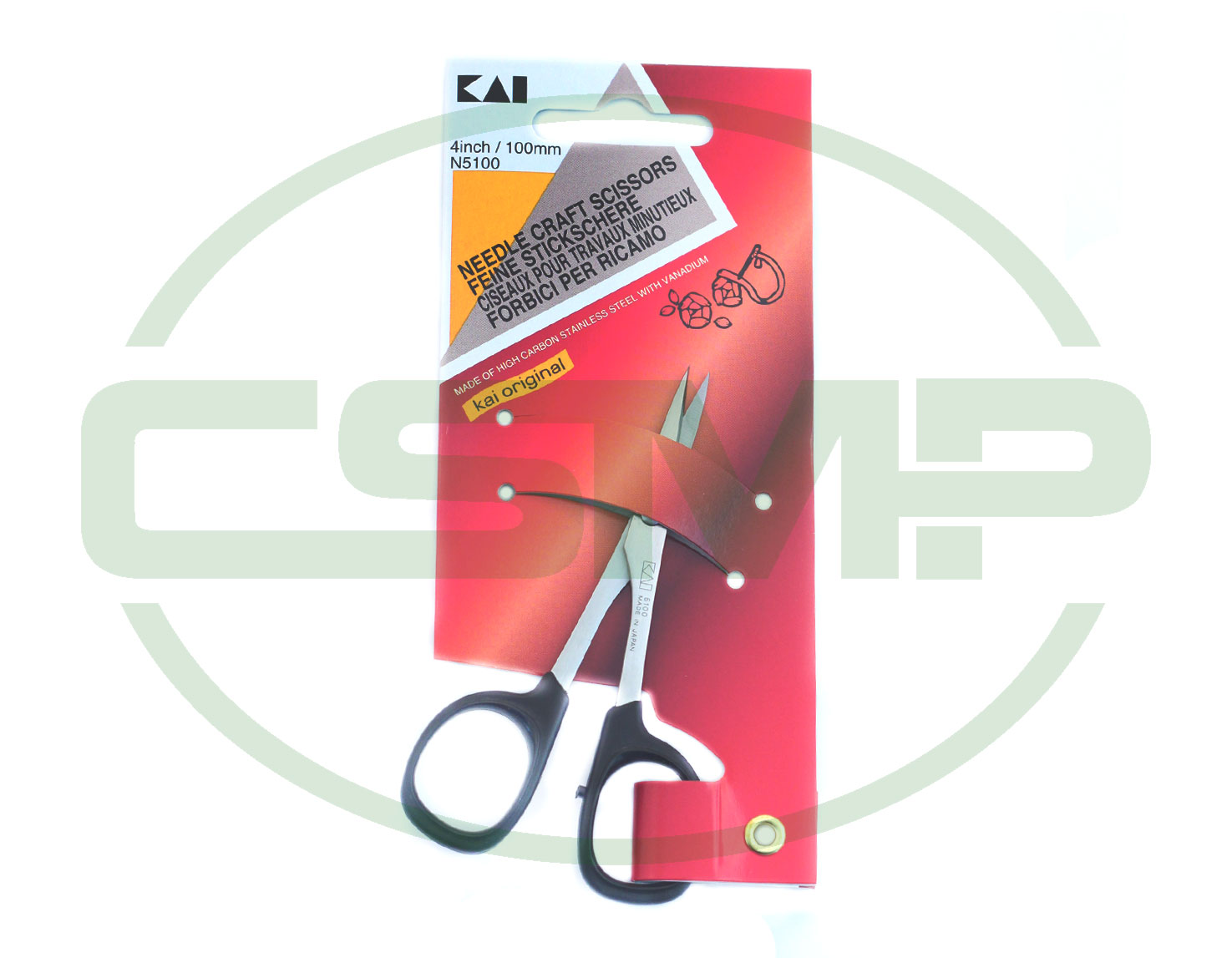 N5100 KAI 10CM 4" NEEDLE CRAFT SCISSOR