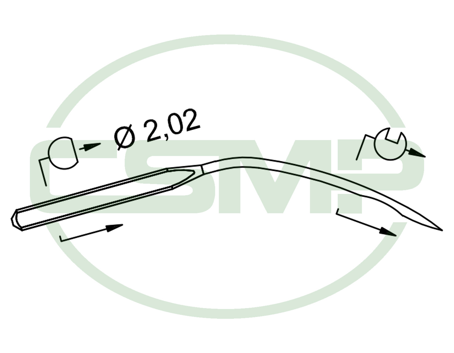251 SIZE 60 PACK OF 10 NEEDLES SCHMETZ