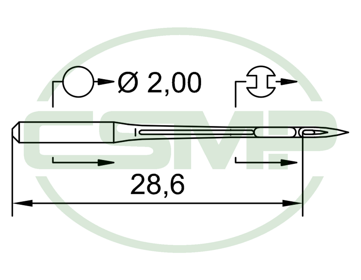 B27FG (SUK) SIZE 110 GROZ BECKERT PACK OF 10 NEEDLES