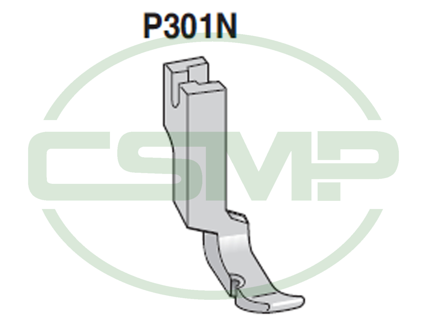 P301N SOLID LEFT CORD FOOT