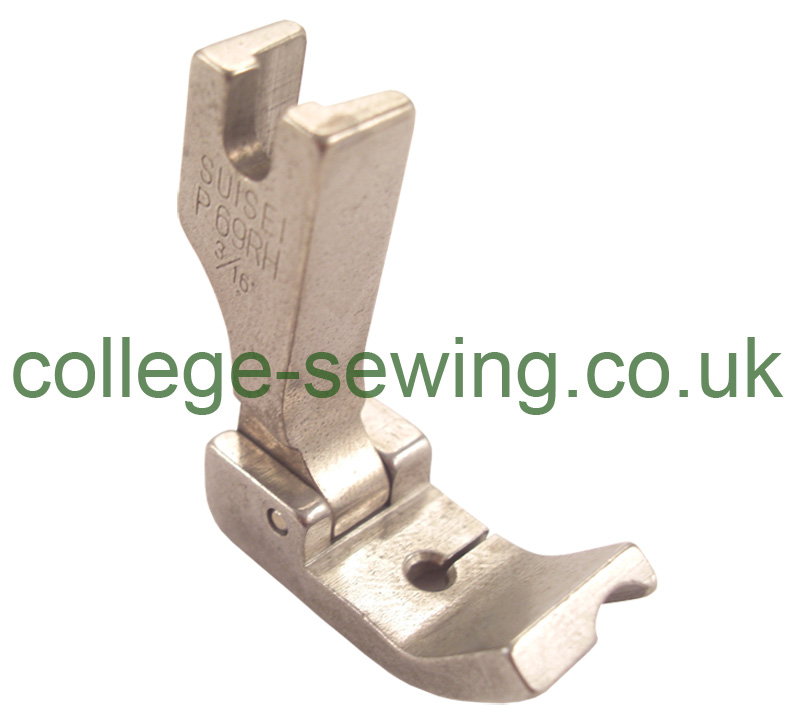 P69RHX3/16 SUISEI HINGED PIPING FOOT RIGHT 3/16