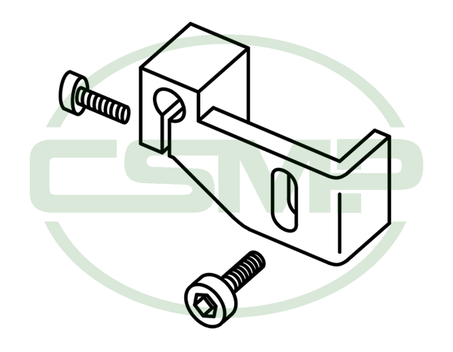 PD-938 DROP GUIDE HOLDER FOR LOCKSTITCH MACHINE