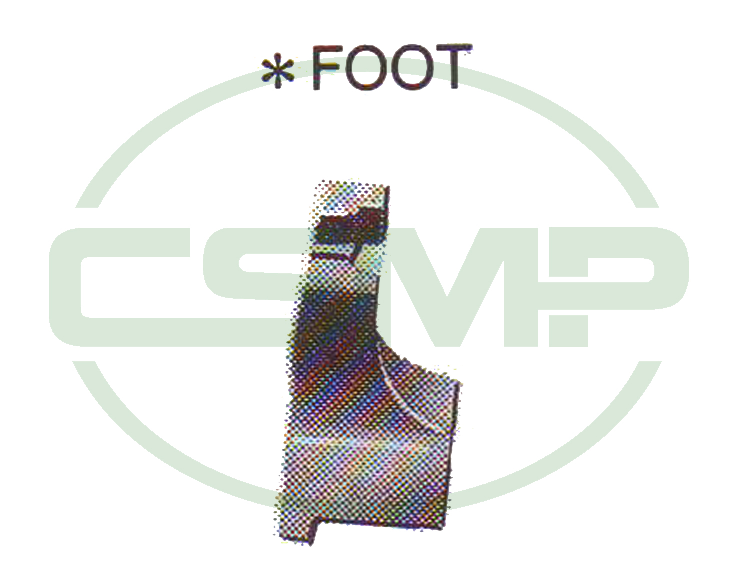 PF4 PRESSER FOOT 4MM DAIKO
