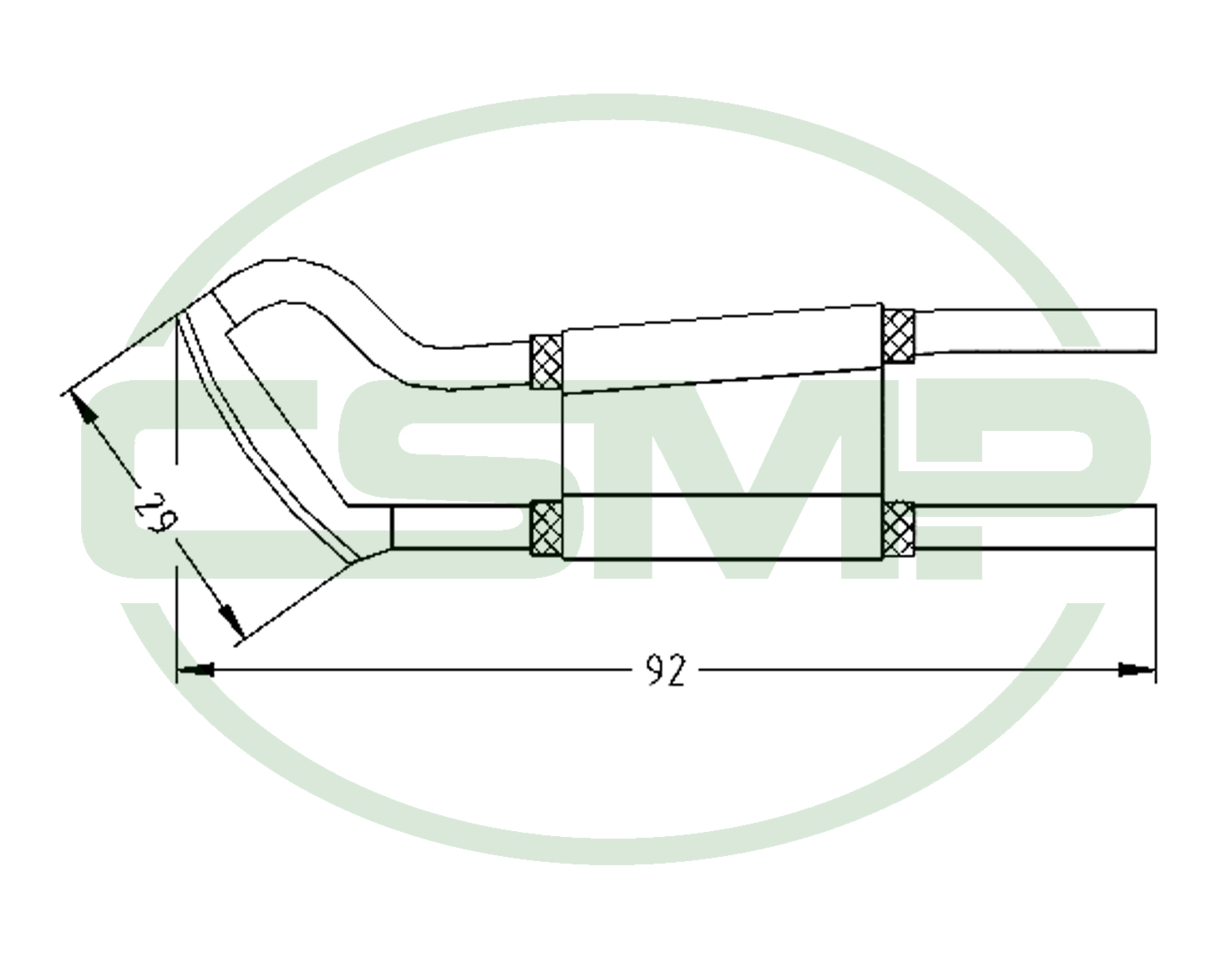 2700700200 BLADE R FOR HSGM MODEL HSG-0 HEATCUTTER