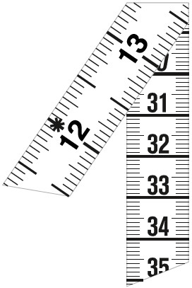 R0-10/SB 60" POCKET ROLL TAPE MEASURE CM/INCH