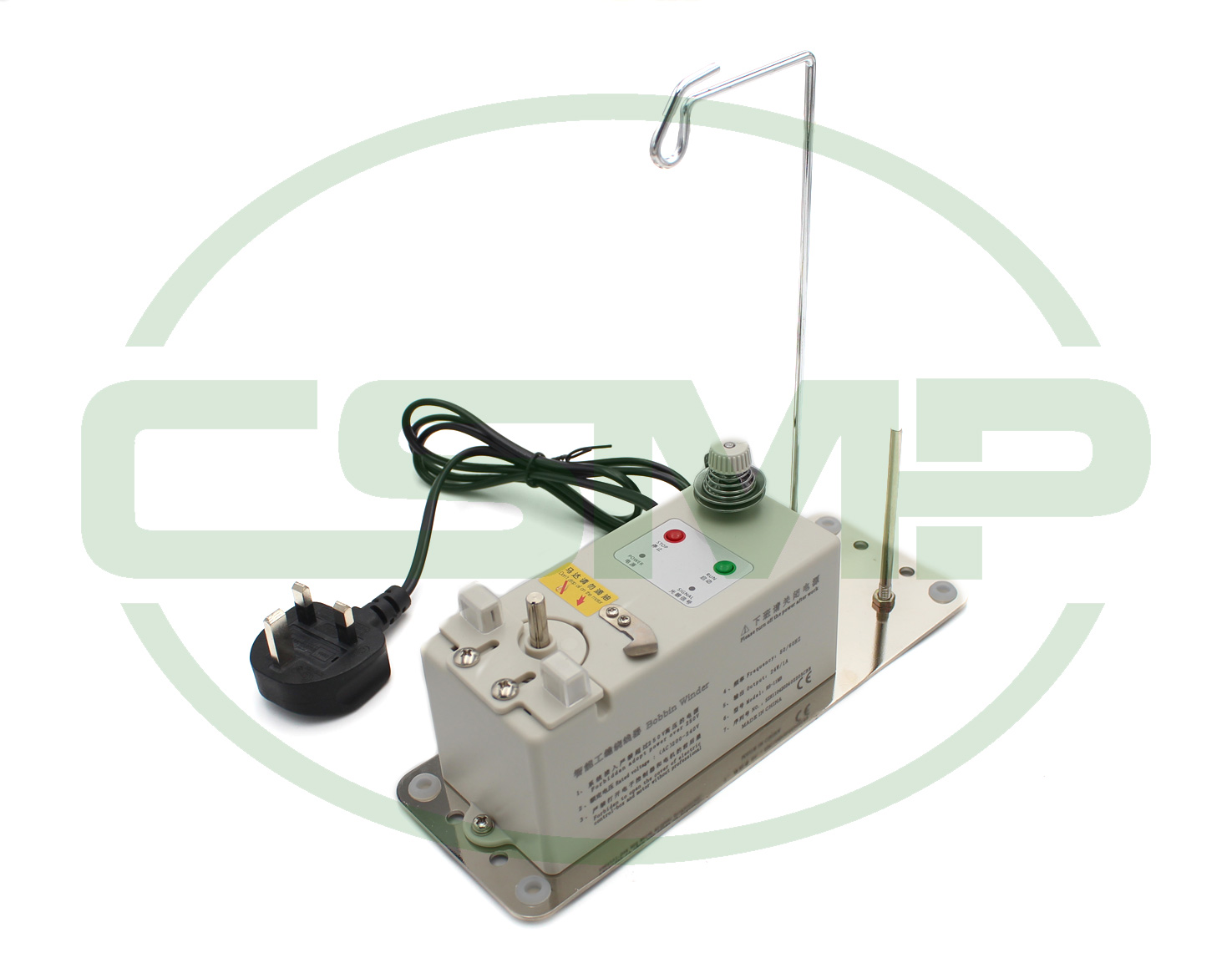 RS-11MB ELECTRONIC BOBBIN WINDER UNIT WITH BASE