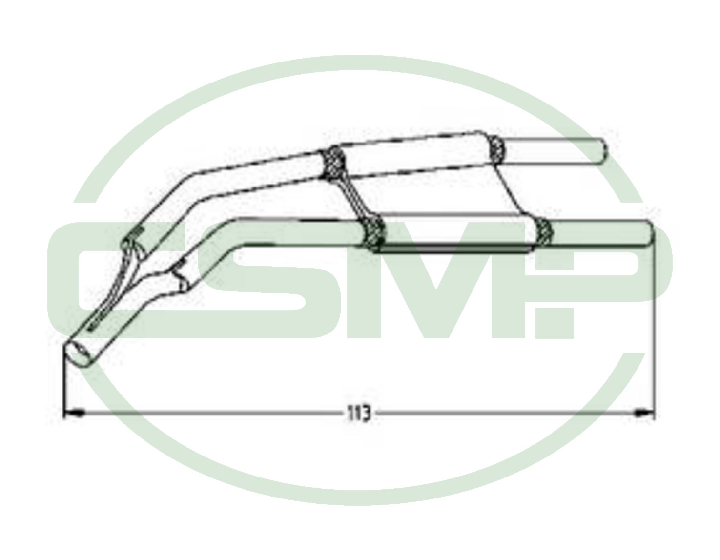 2700703108 BLADE RU-4MM FOR HSGM MODEL HSG-0 HEATCUTTER