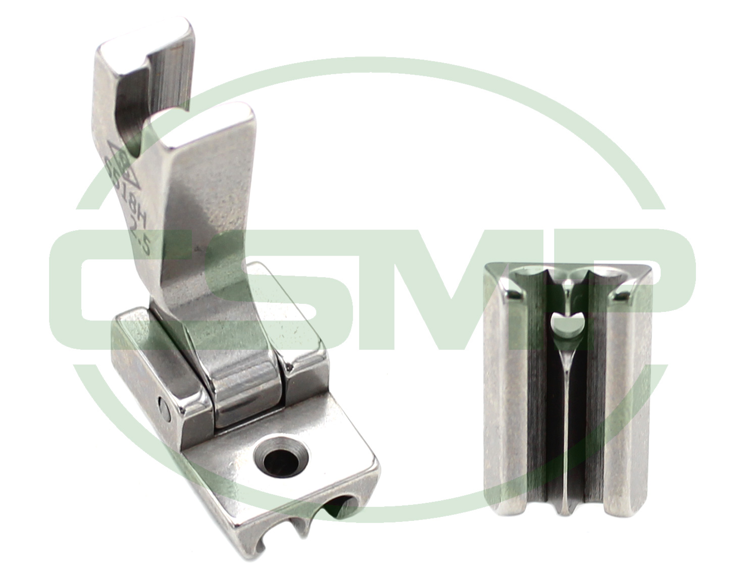 S518H - 2.5MM INVISIBLE HINGED ZIP FOOT