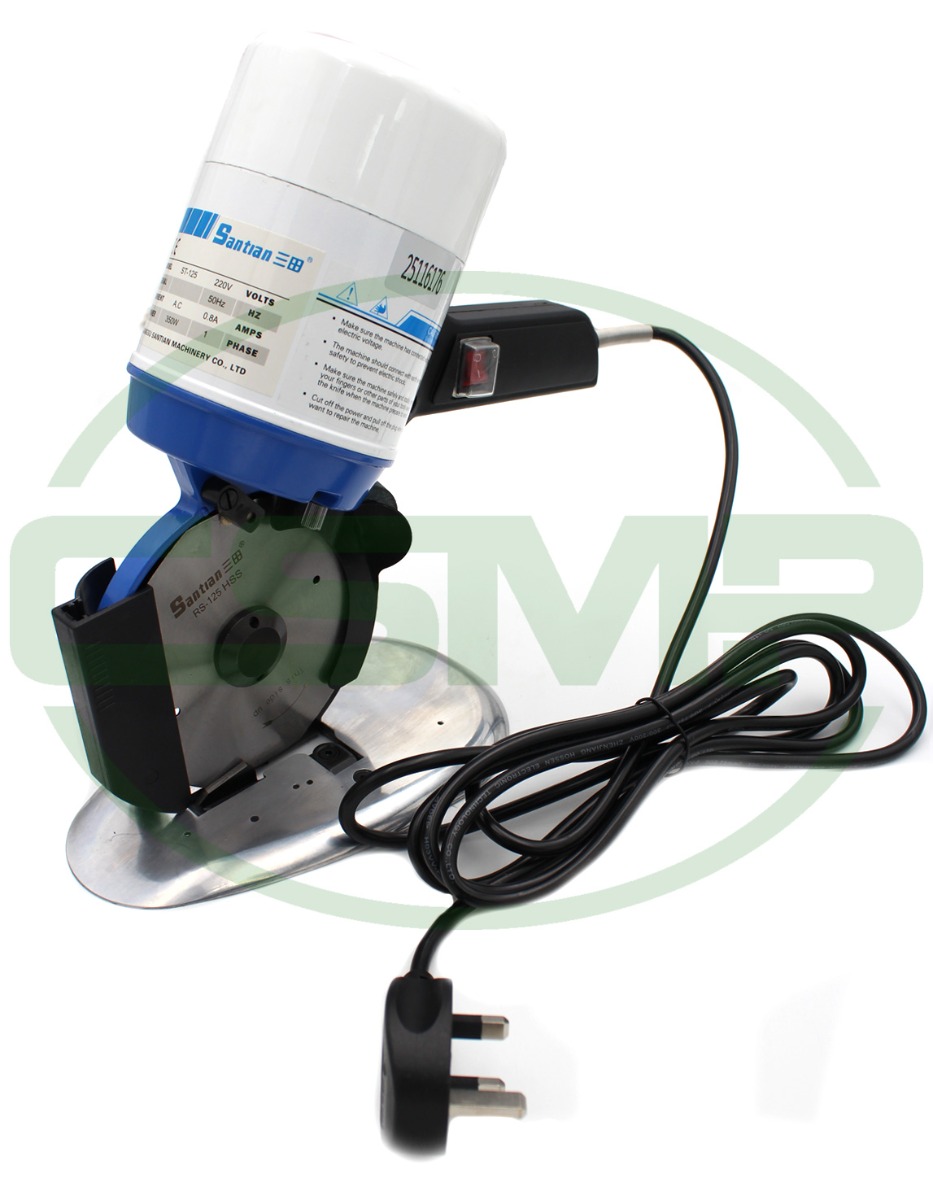 ST-125 SANTIAN 5" ROUND KNIFE CUTTER 350W 220V CE