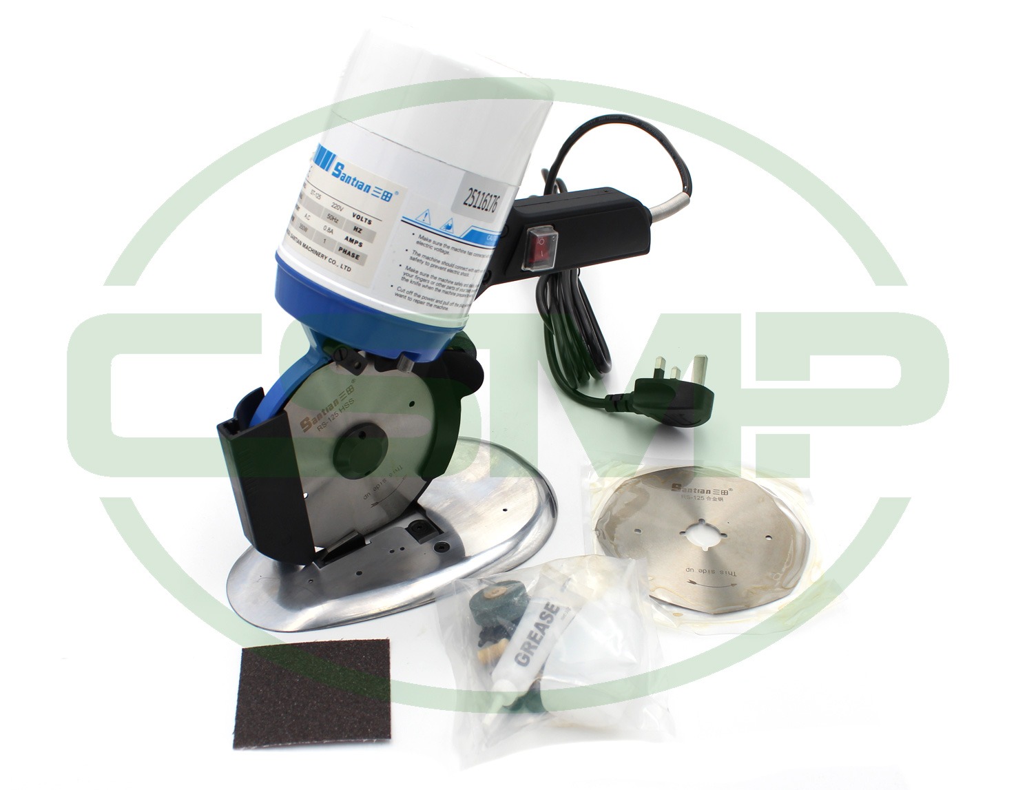 ST-125 SANTIAN 5" ROUND KNIFE CUTTER 350W 220V CE