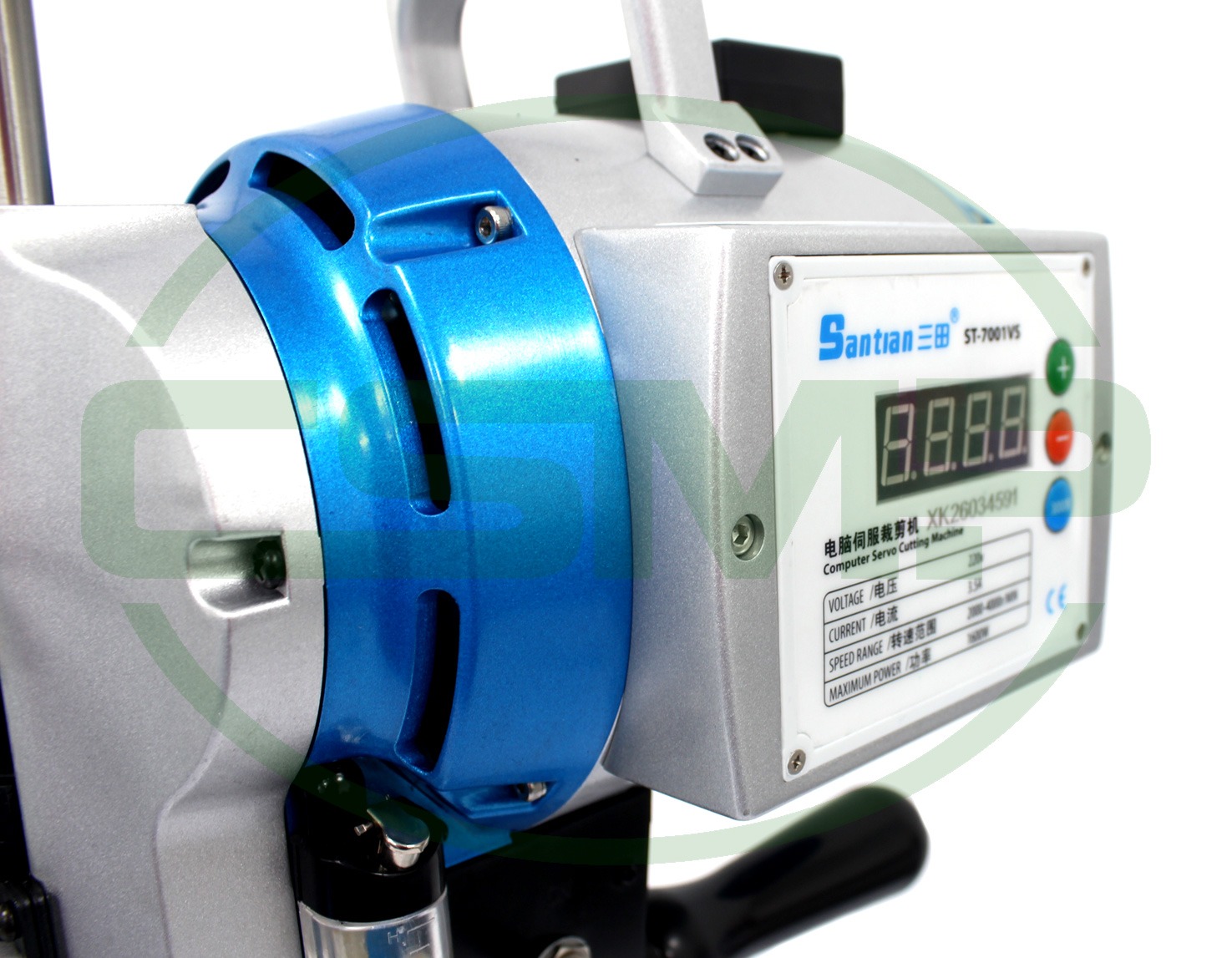 ST-7001VS SANTIAN 8" STRAIGHT KNIFE SERVO CUTTER 220V CE