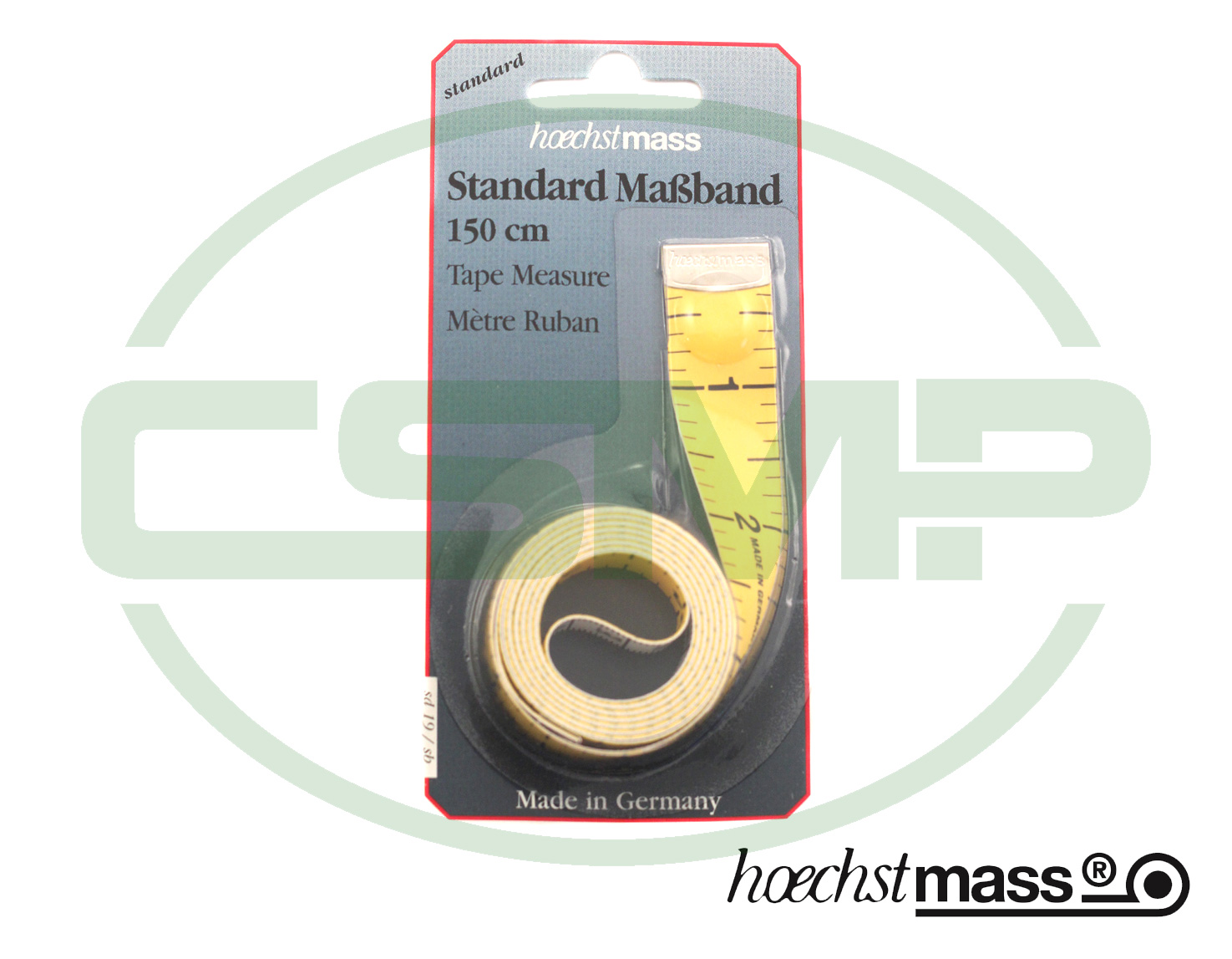 SD-19/SB 60" TAPE MEASURE BLISTER CM/INCH