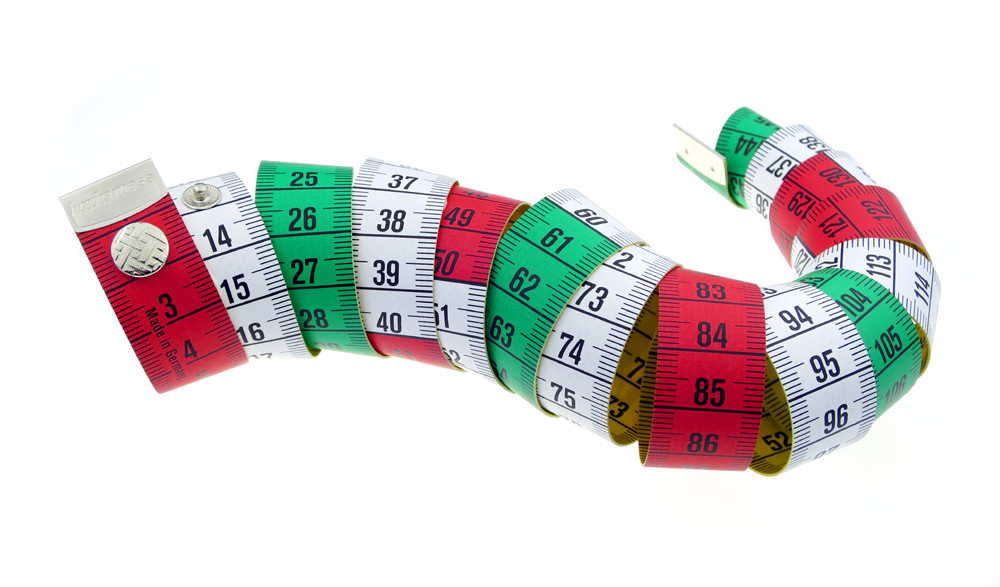 SP-19/DK-SB 60" TAPE MEASURE BLISTER CM/INCH