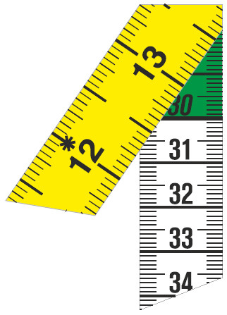 SP-19/CFP 60" TAPE MEASURE REINFORCED CM/INCH
