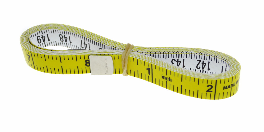 310 10MM WIDE 60" TAPE MEASURE CM/INCH