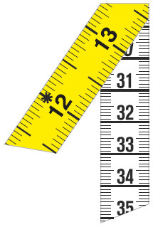 SD-15/DS 60" TAPE MEASURE BOXED CM/INCH
