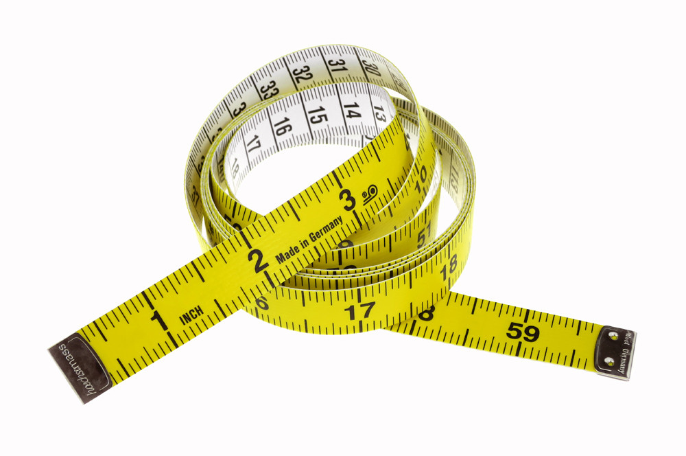 SD-15/DS 60" TAPE MEASURE BOXED CM/INCH