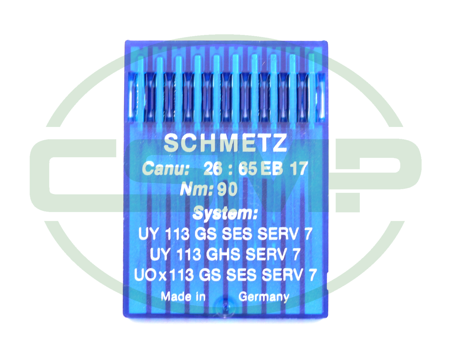 UY113GS SES SERV7 SIZE 90 PACK OF 10 NEEDLES SCHMETZ