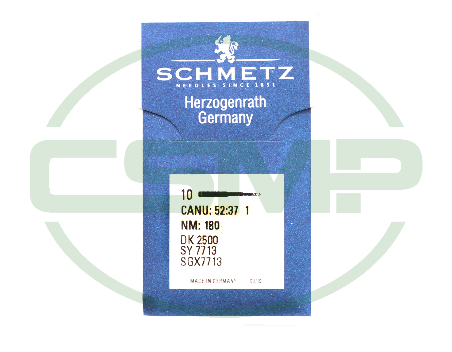 SY7713 DK2500 SIZE 180 PACK OF 10 NEEDLES SCHMETZ
