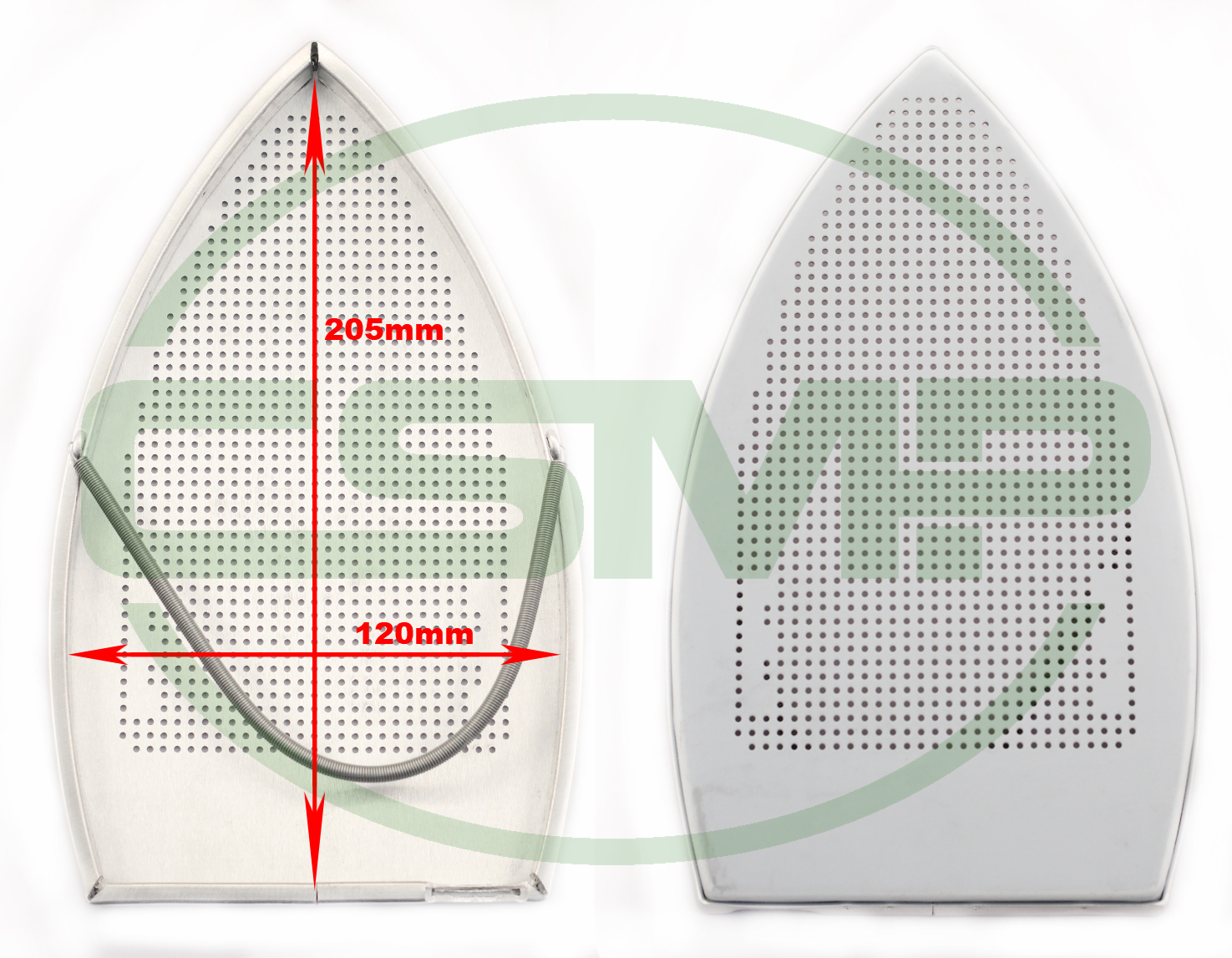 TS4 CASOLI PTFE TEFLON IRON SHOE FRAMED