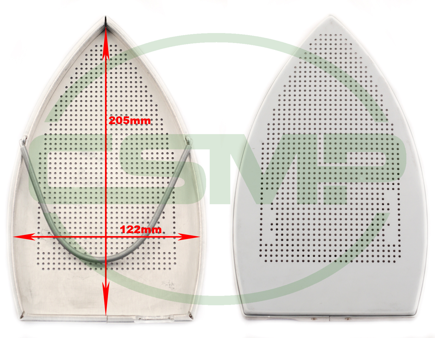 TS5 DANOR PTFE TEFLON IRON SHOE FRAMED