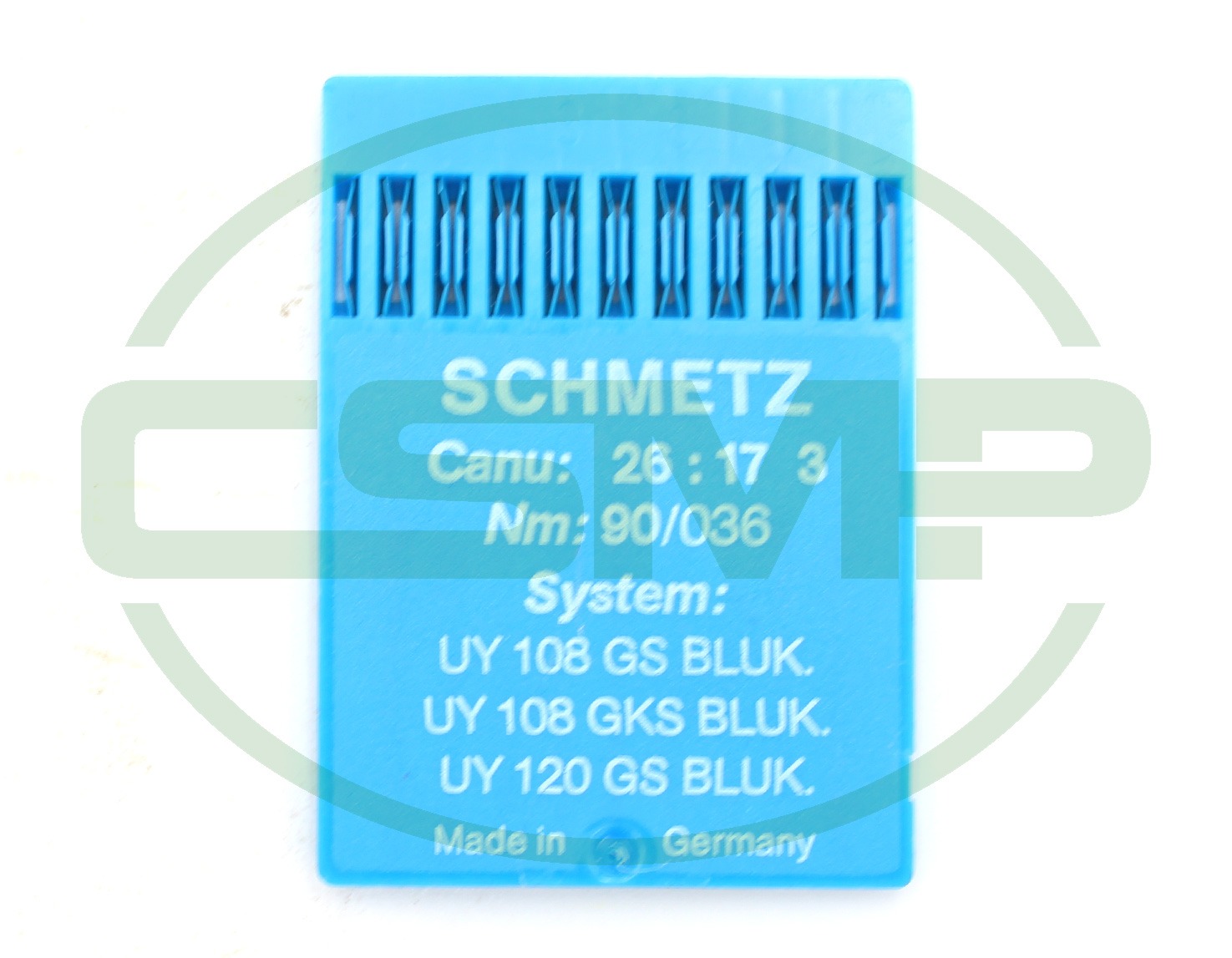 UY108GKSBLUK SIZE 90 PACK OF 10 NEEDLES SCHMETZ DISCONTINUED
