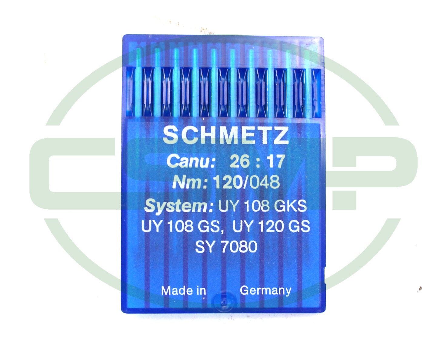 UY108 GKS SIZE 120 PACK OF 10 NEEDLES SCHMETZ