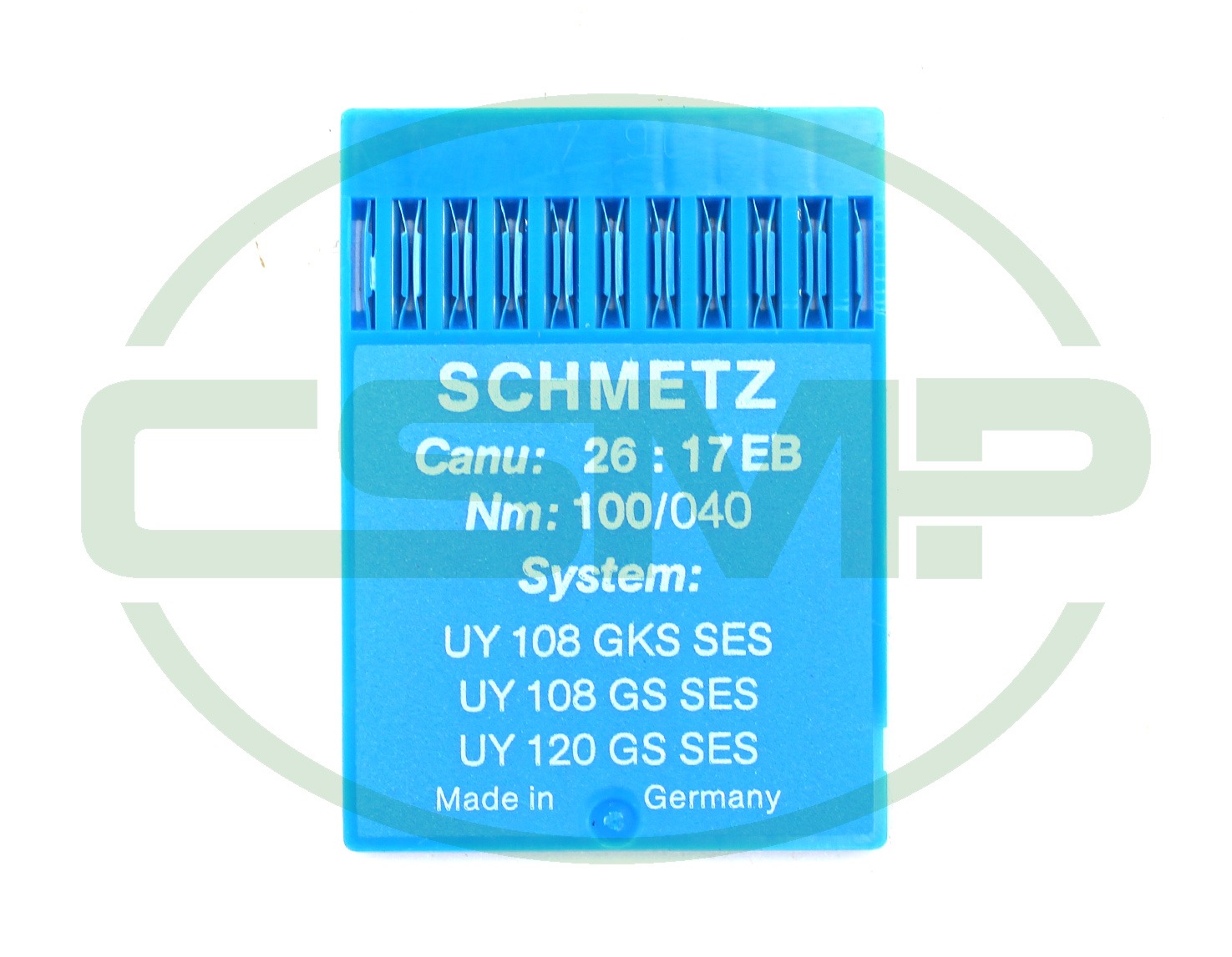 UY108 GS SES SIZE 100 PACK OF 10 NEEDLES SCHMETZ DISCONTINUED