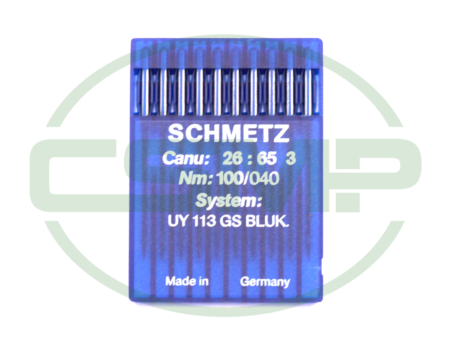 UY113GS BLUKOLD SIZE 100 PACK OF 10 NEEDLES SCHMETZ DISCONTINUED